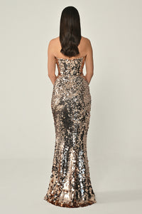 Glow Dress- Maxi - Multi Color