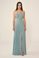 Pleata Dress - Maxi - Multicolor