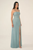 Pleata Dress - Maxi - Multicolor