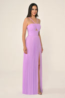 Pleata Dress - Maxi - Multicolor