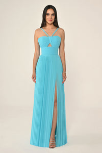 Pleata Dress - Maxi - Multicolor