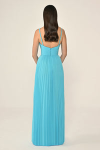 Pleata Dress - Maxi - Multicolor