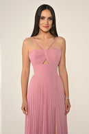 Pleata Dress - Maxi - Multicolor