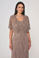 Plus Size - Marielle Dress - Maxi - Multicolor