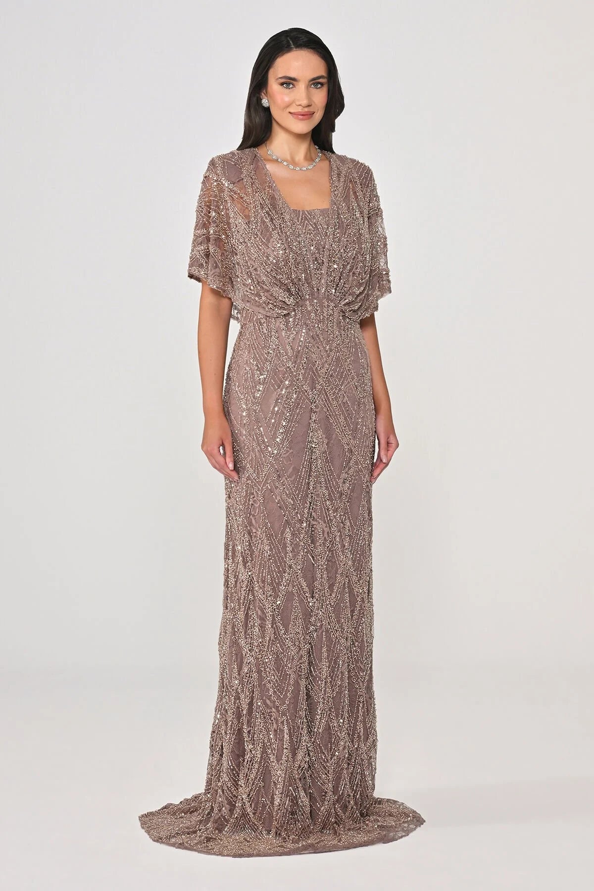 Plus Size - Marielle Dress - Maxi - Multicolor