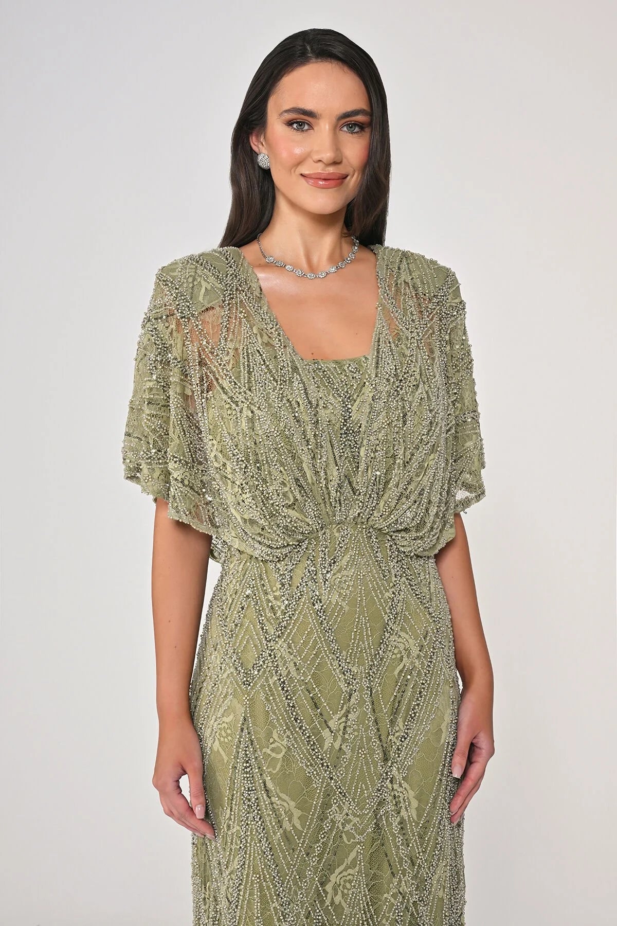 Plus Size - Marielle Dress - Maxi - Multicolor