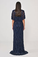 Plus Size - Marielle Dress - Maxi - Multicolor