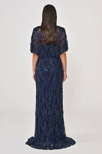 Plus Size - Marielle Dress - Maxi - Multicolor