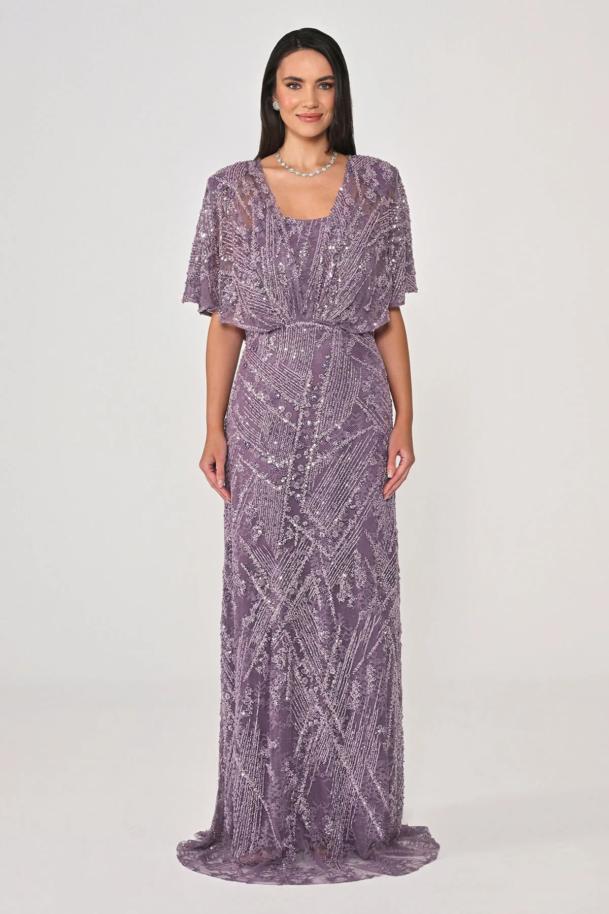 Plus Size - Marielle Dress - Maxi - Multicolor