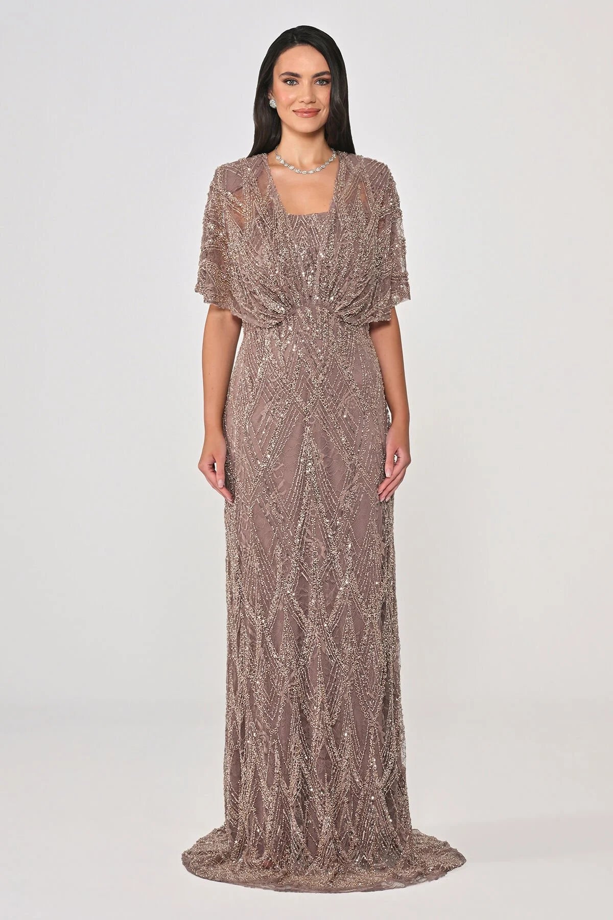 Plus Size - Marielle Dress - Maxi - Multicolor