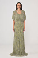 Plus Size - Marielle Dress - Maxi - Multicolor