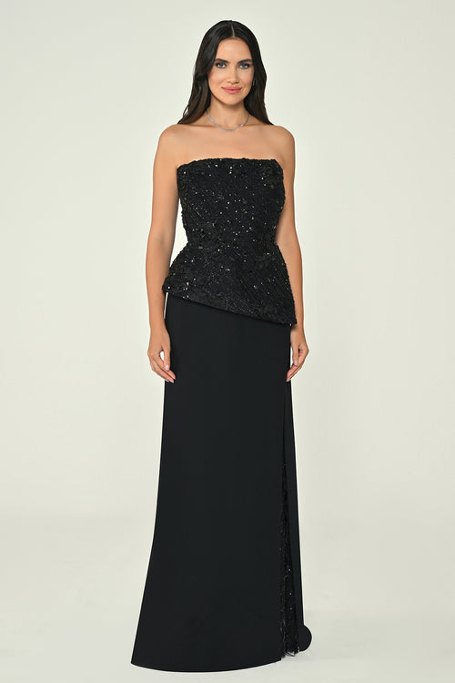 Plus Size - Shimmer Dress  - Maxi