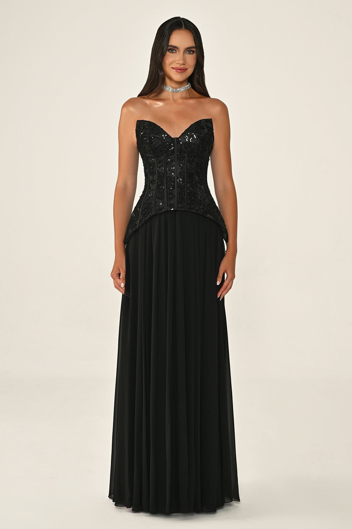 Astrid Dress - Maxi - Black