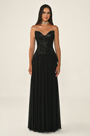 Astrid Dress - Maxi - Black