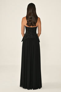 Astrid Dress - Maxi - Black