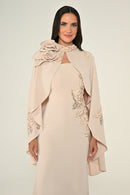 Rosalie Cape Dress - Maxi - Multicolor