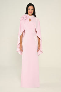 Rosalie Cape Dress - Maxi - Multicolor