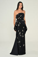 Élora Dress - Maxi - Black