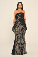 Élora Dress - Maxi - Black