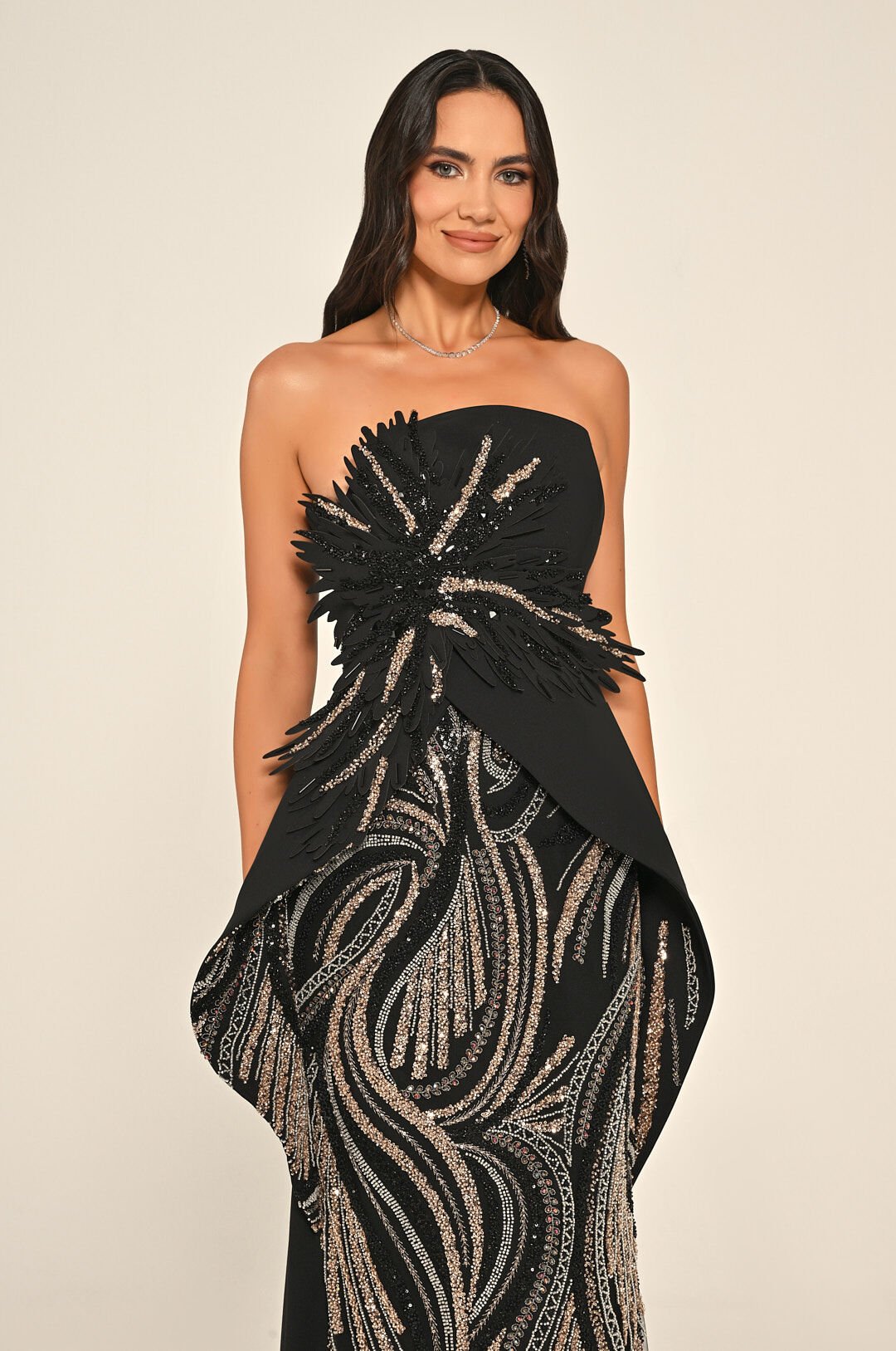 Élora Dress - Maxi - Black