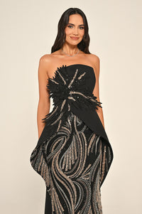 Élora Dress - Maxi - Black