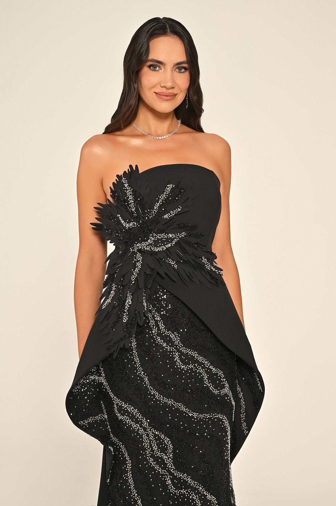 Élora Dress - Maxi - Black