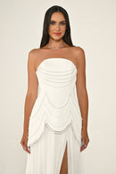 Chantilly Dress - Maxi - Black & White