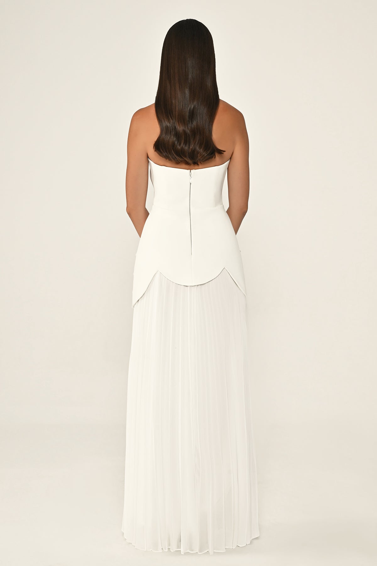 Chantilly Dress - Maxi - Black & White