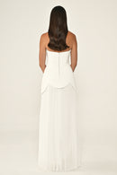 Chantilly Dress - Maxi - Black & White