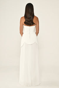 Chantilly Dress - Maxi - Black & White