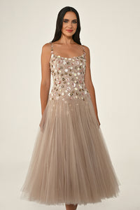 Tulleta Dress- Midi - Multicolor