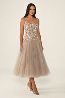 Tulleta Dress- Midi - Multicolor