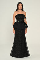 Amoura Dress - Maxi - Black