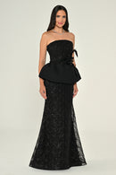 Amoura Dress - Maxi - Black