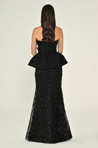 Amoura Dress - Maxi - Black