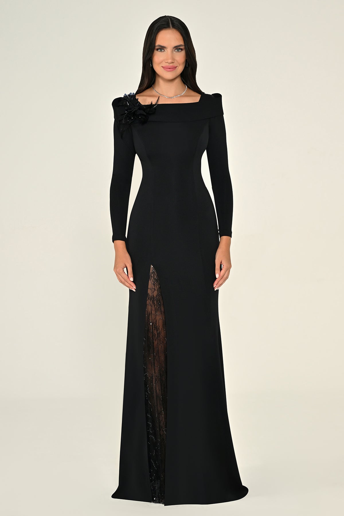 Camille Dress - Maxi - Black