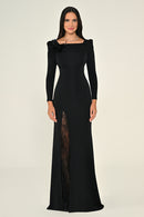 Camille Dress - Maxi - Black