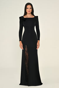 Camille Dress - Maxi - Black