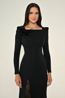 Camille Dress - Maxi - Black