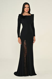 Camille Dress - Maxi - Black