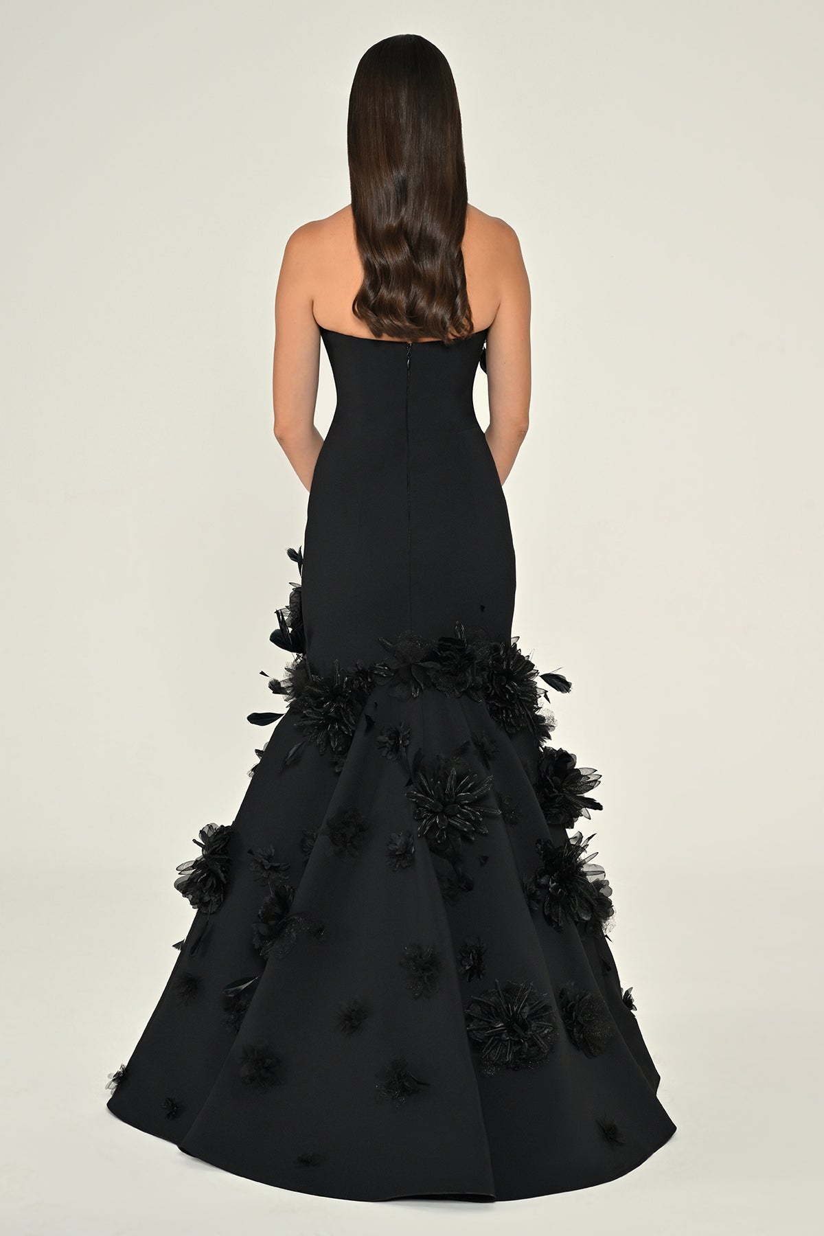 Midnight Bloon Dress - Maxi - Black