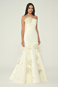 Midnight Bloom Dress - Maxi - Black