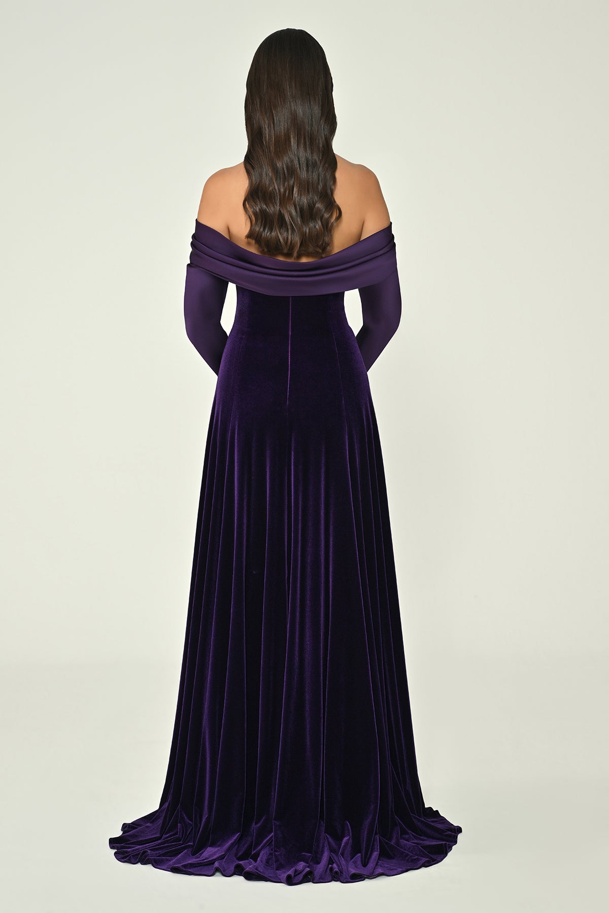 Mystique Velvet Dress - Maxi - Multicolor