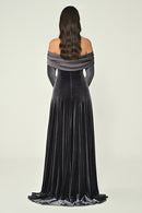 Mystique Velvet Dress - Maxi - Multicolor
