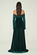 Mystique Velvet Dress - Maxi - Multicolor