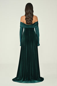 Mystique Velvet Dress - Maxi - Multicolor