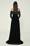 Mystique Velvet Dress - Maxi - Multicolor