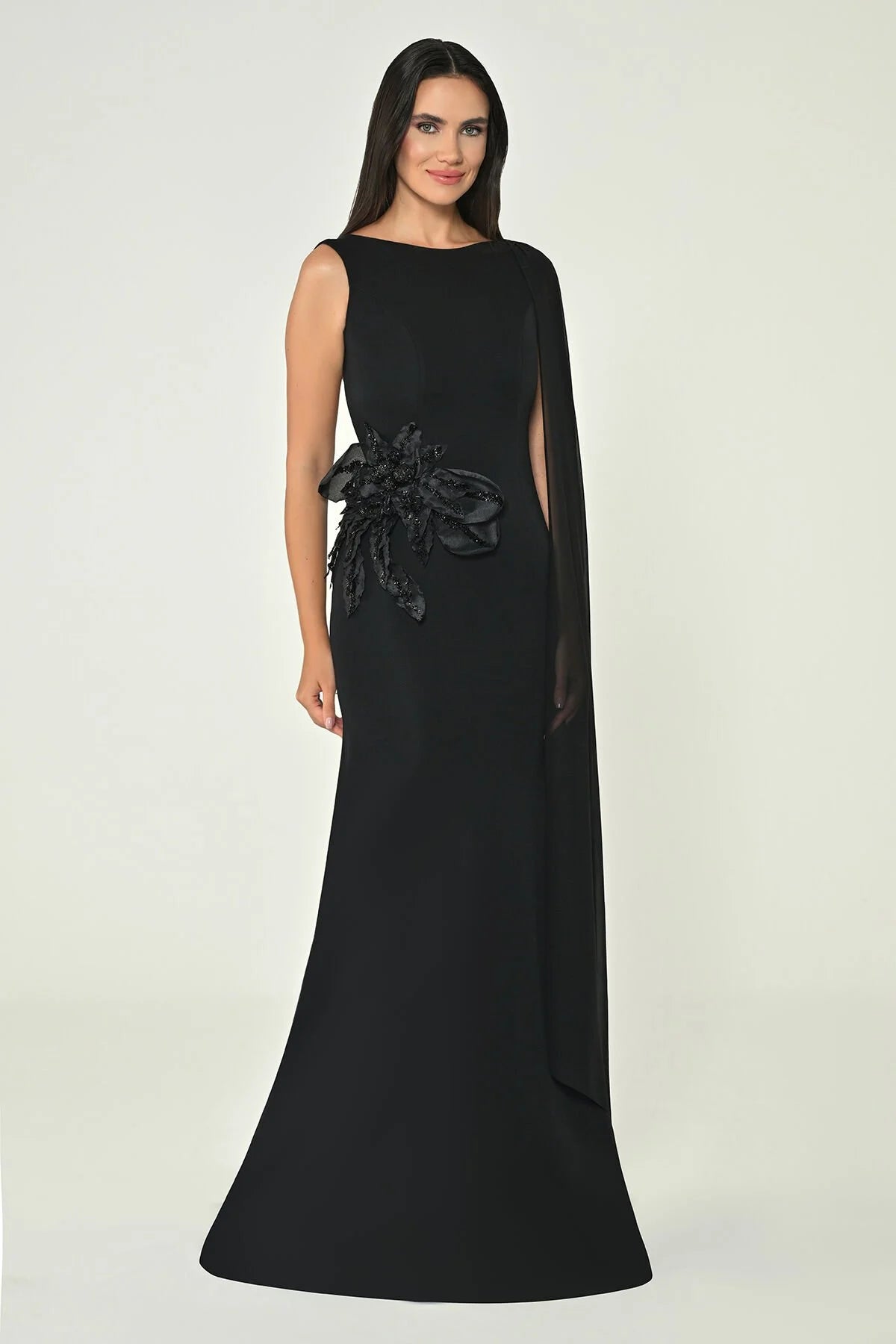 Arden Dress - Maxi - Black