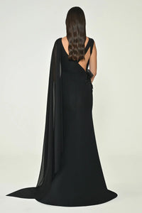 Arden Dress - Maxi - Black