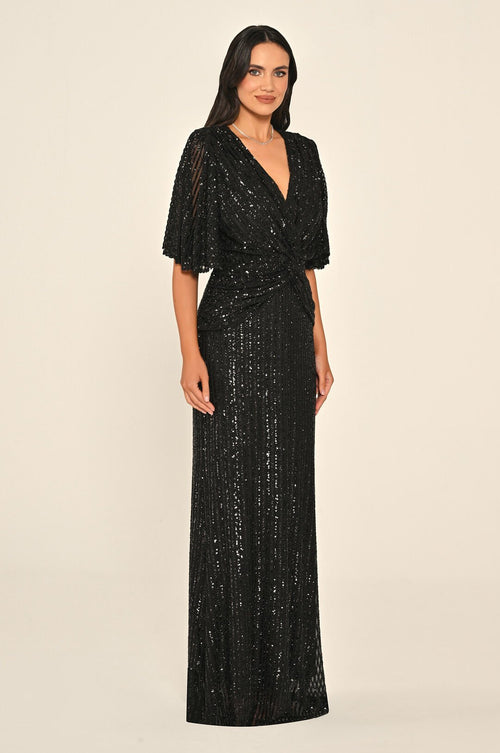 Plus Size - Aurelia Gleam Dress - Maxi